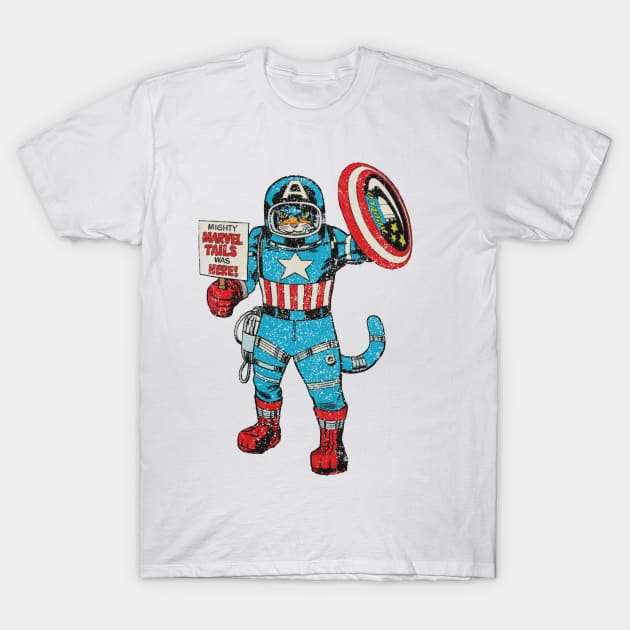 Americat Astronaut II T-Shirt by ThirteenthFloor